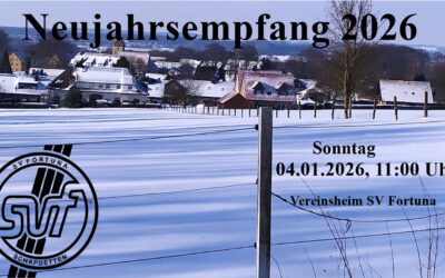 Einladung zum Neujahrsempfang am 04.01.2026